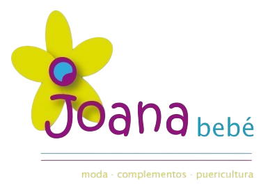 Logotipo transparente Joana Bebés en Almuñécar (Granada)